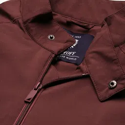 SHOWOFFFF Men Typography Lightweight Bomber Jacket image 5