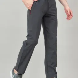 Duke Charcoal Regular Fit Trackpants image 4