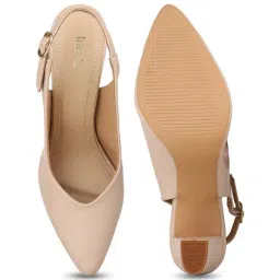 Inc.5 Women's Beige Back Strap Sandals image 4