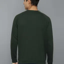 Louis Philippe Jeans Green Regular Fit Printed Sweatshirt image 2