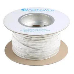 Alpha Wire Ecogen Single Core Hook Up Wire 0.33 mm² Nominal Area White 305 m Length, 6713 WH001 image 4