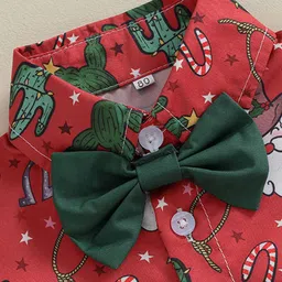 LULU & SKY Boys Printed Shirt with Shorts image 2