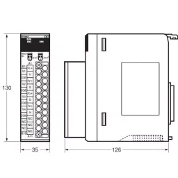 Omron Programmable Controller CS Series Analog Output Unit, CS1W-DA08C-picture-22