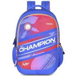 Skybags Klan 07 Blue Polyester Printed Backpack - 32 Ltrs-image-5