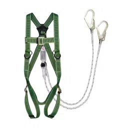 Udyogi Safety Harness Polypropylene Rope Lanyard One Dorsal D-Ring Green, ECO1SHA60-picture-40