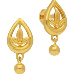 Malabar Gold and Diamonds 22k (916) Yellow Gold Earring for Women-picture-21