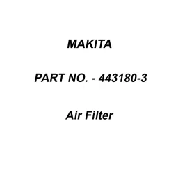 Makita Air Filter Suitable For RBC420, Part No 443180-3-picture-21