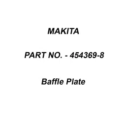 Makita Baffle Plate Suitable For MT40, Part No 454369-8-picture-41
