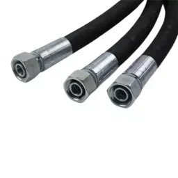 Balaji Hydraulics 612/26700 JCB Black Round Rubber Hydraulic Hose Pipe Assembly image 3