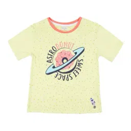Gini & Jony Kids Yellow Printed Top-picture-27