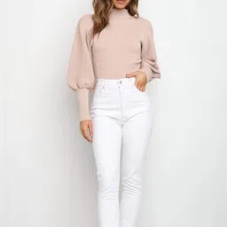 all about you Women Ribbed Pullover-picture-29