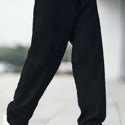 MARK VIEW Men Classic Wide Leg Mid-Rise Stretchable Jeans image 3