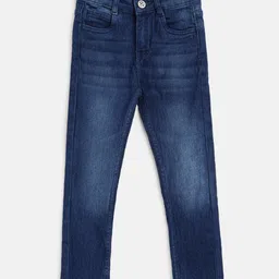 Tales & Stories Slim Fit Solid Jeans - Dark Blue-picture-29