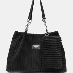StyleCast Women Solid Structured Shoulder Bag with Pouch-picture-30