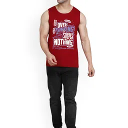 SLOWLORIS Pack of 2 Combed Cotton Gym Innerwear Vests image 4