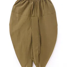 Babyhug 100% Cotton Woven Full Sleeves Bandhani Printed Kurta Dhoti Set -Green image 4