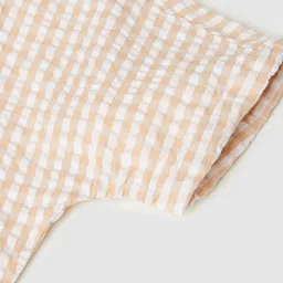 max Checked Cotton Shirt Style Top image 4