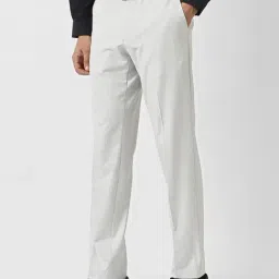 Van Heusen Grey Slim Fit Trousers image 3