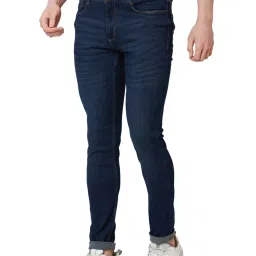 Park Avenue Blue Super Slim Fit Jeans image 3