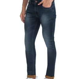 Parx Blue Skinny Fit Jeans image 3
