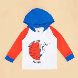 Pantaloons Baby Kids Multicolor Cotton Printed Full Sleeves T-Shirt image 3