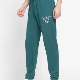 Adidas Originals Green Cotton Regular Fit Printed Sports Joggers image 3