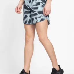 Adidas Black Regular Fit Printed Sports Shorts image 3