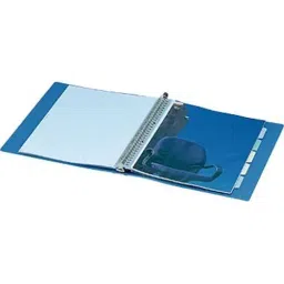Kokuyo Φ17 mm B4-S Blue Refillable Clear Book, La-724B-image-62