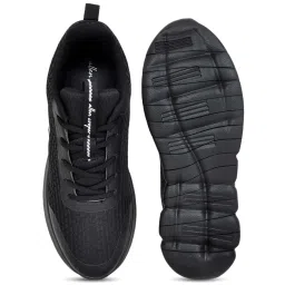 Allen Cooper Men's Black Running Shoes image 3