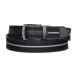 Nautica Black Leather Reversible Belt for Men-picture-48