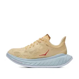 Hoka Women's CARBON X 2 Beige Running Shoes image 3
