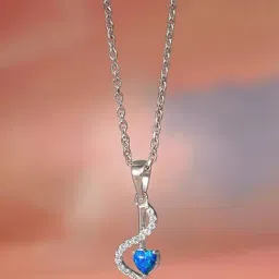 GIVA 925 Silver She The Superstar Pendant with Link Chain-picture-10