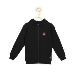 Allen Solly Junior Black Solid Sweatshirts-image-44