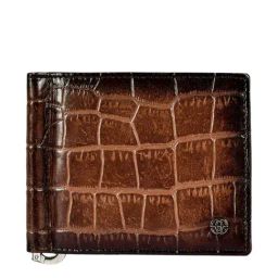 Eske Matilda Tan Casual Leather Money Clip Wallet for Men-picture-41