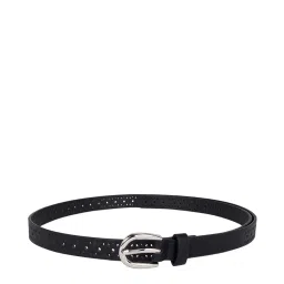 Forever Glam by Pantaloons Black Narrow Belt for Women image 3