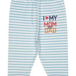 Bodycare Kids White Striped Pyjamas (Pack Of 3) image 3