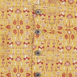 Pantaloons Baby Kids Mustard Printed Waistcoat image 3