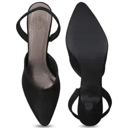 Inc.5 Women's Black Sling Back Sandals image 4