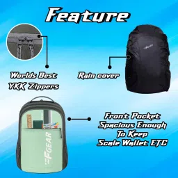 F Gear Airbus Army Green Medium Backpack image 3