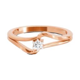 Sparkles Lab Grown Diamond 14k (585) Rose Gold Ring for Women-picture-38