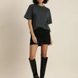 Dillinger Dark Grey Oversized T-Shirt image 3