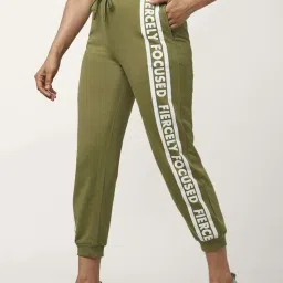 Ajile by Pantaloons Green Cotton Printed Joggers image 3