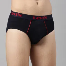 Levi's 065 Navy Blazer Cotton Regular Fit Briefs image 3