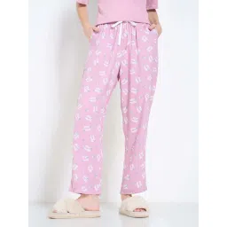 Dreamz by Pantaloons Purple Printed Pyjamas image 4