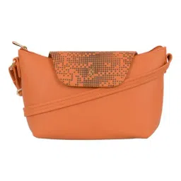 Baggit Orange Small Cross Body Bag-picture-19