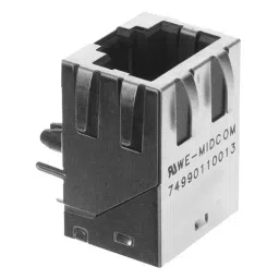 WURTH ELEKTRONIK Connector, We-Lan Integrated Rj-45, 7499011002A-image-20