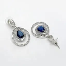 ZENEME Teardrop Shaped Drop Earrings image 3