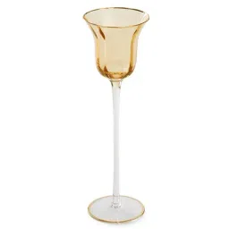Pure Home and Living Solid Gold Glass Medium Candle Holders-picture-13