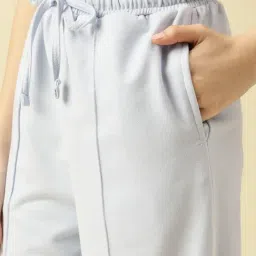 Lil Tomatoes Girls Blue Regular Fit Printed Tracksuit image 5