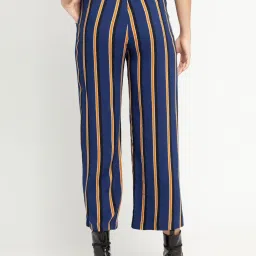 Zink London Blue Striped Pants image 2